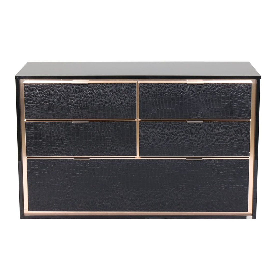 Adrina Dresser - Croco Black
