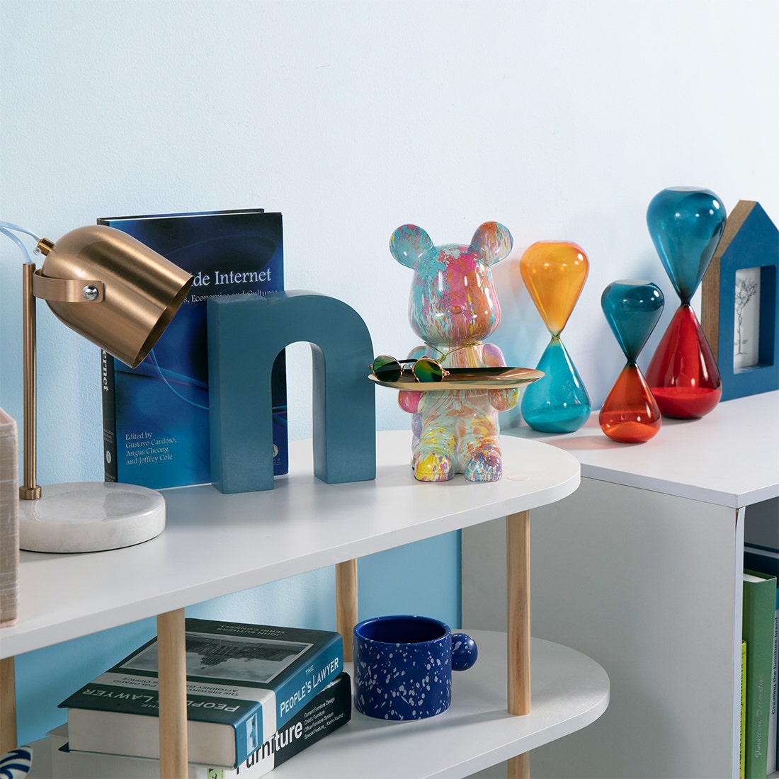 PH HOURGLASS #BYX6022L/ORENGE/BLUE