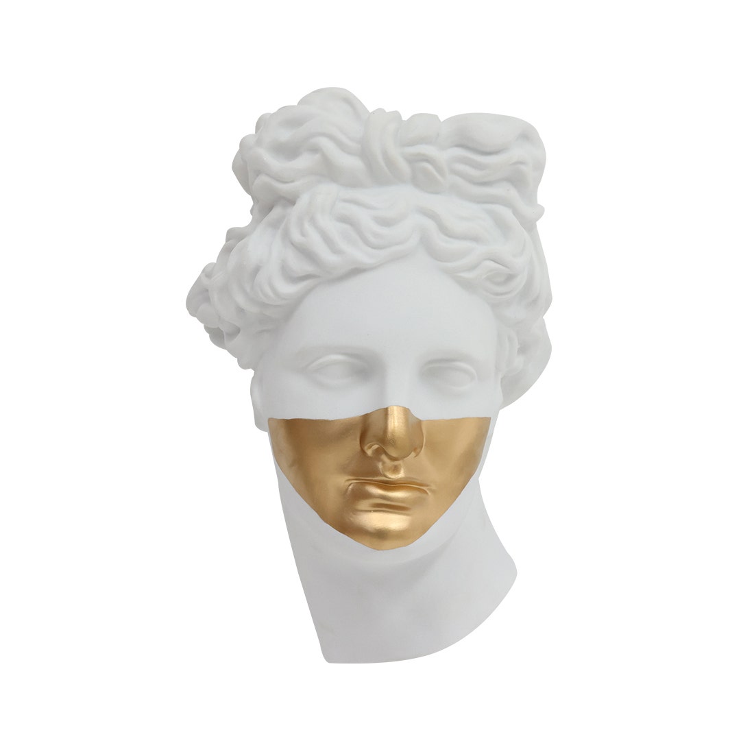 KD FLOWERPOT #53228 WHITE APOLLO