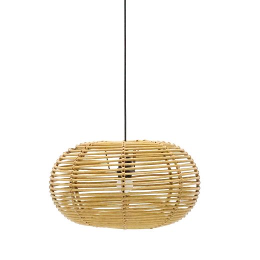 CH PENDANT LAMP #23696 RATTAN