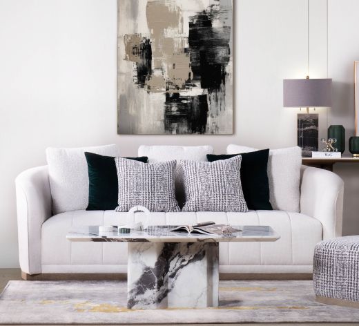 HENLEY Sofa 3s Cream