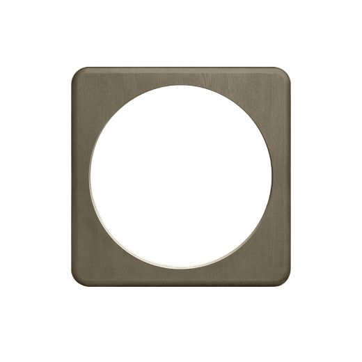 Vaper Mirror - Ash Oak Veneer Dark Brown