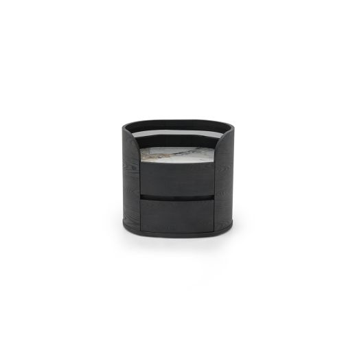 End table KORBIN  Black