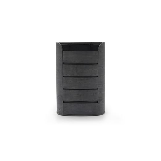Drawer cabinet KORBIN 5D black