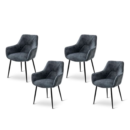 Yabowa Chair Pack - Gray x4